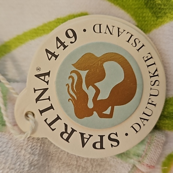 Spartina 449 Beach Towel Flamingo Pineapple NEW - Picture 4 of 8